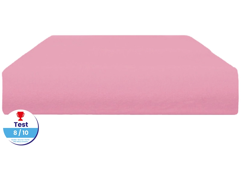 Fixleintuch DH JERSEY PEIGNE 160x200cm rosa
