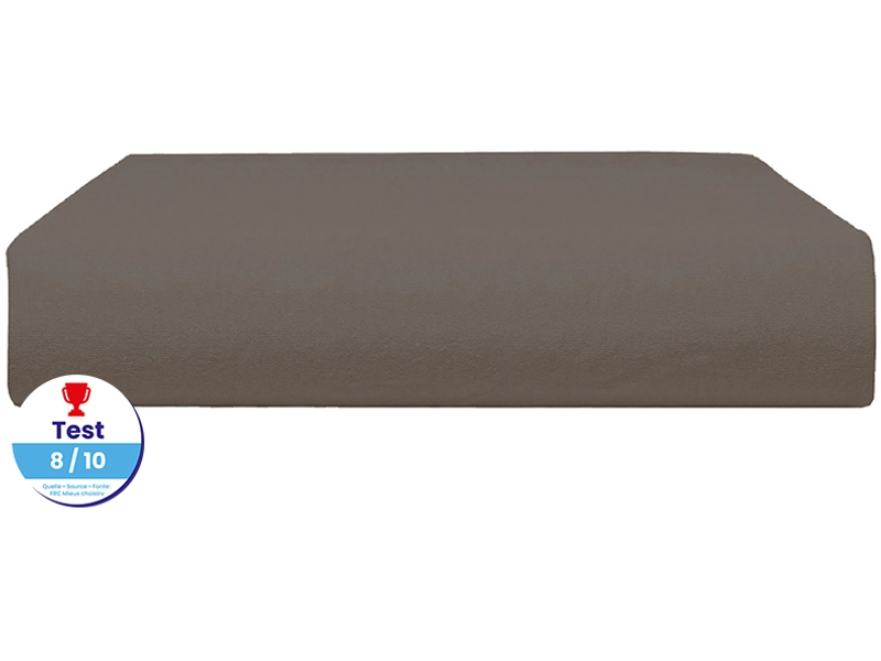 Fixleintuch DH JERSEY PEIGNE 120x200cm braun