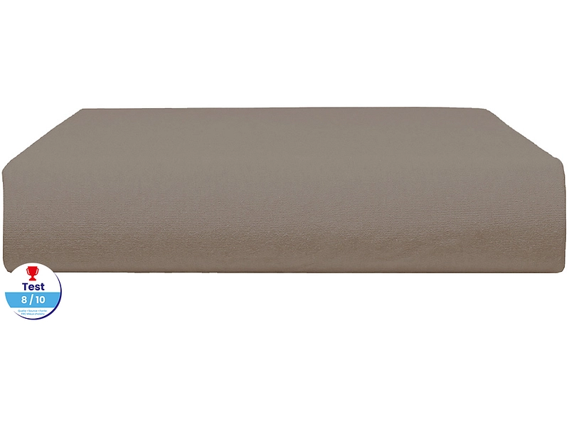Fixleintuch DH JERSEY PEIGNE 120x200cm taupe