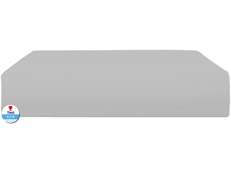 Fixleintuch DH JERSEY PEIGNE 120x200cm grau
