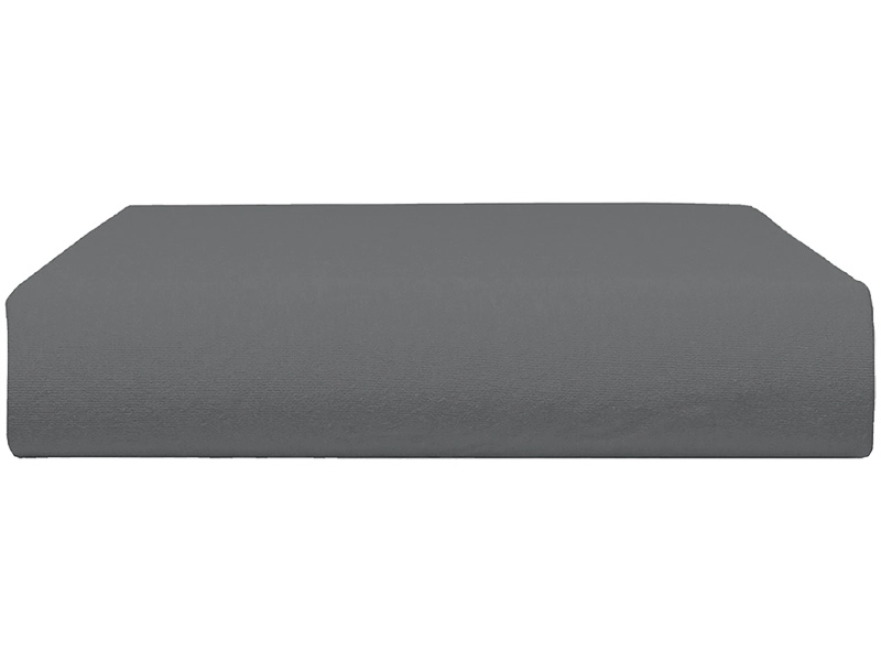 Fixleintuch DH BOXSPRING 90x200cm grau