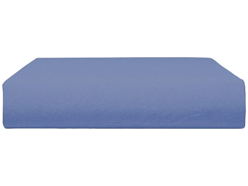 Fixleintuch DH BOXSPRING 160x200cm blau
