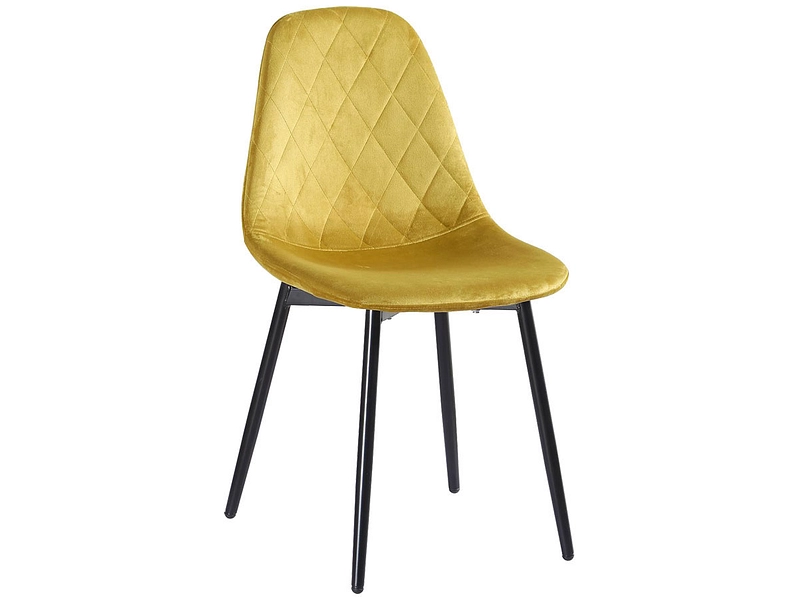 Stuhl HONFLEUR Samt gold