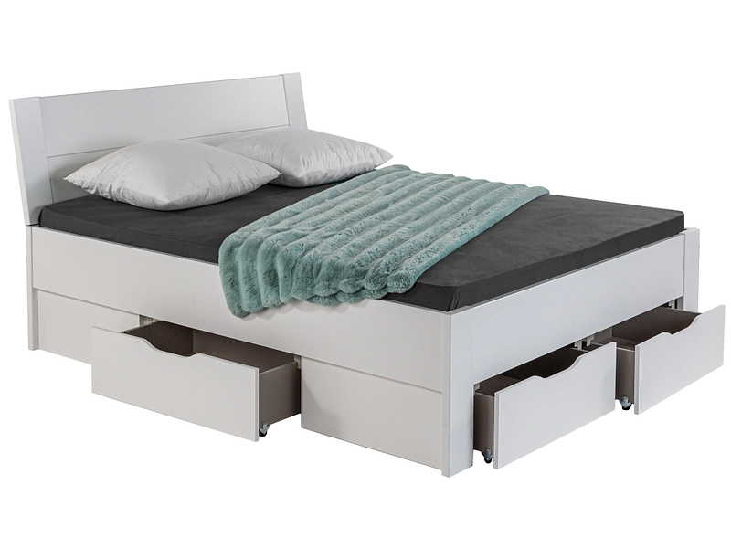 Bett TORINO 2 180x200cm weiss