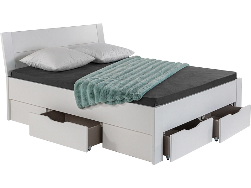 Bett TORINO 2 160x200cm weiss