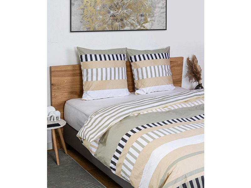 Bettwäsche SURF 240x240cm + 2*65x65cm Baumwollsatin