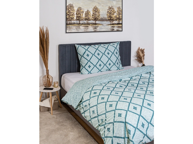 Bettwäsche SIMPLICITY 160x210cm + 1*65x100cm Baumwollsatin