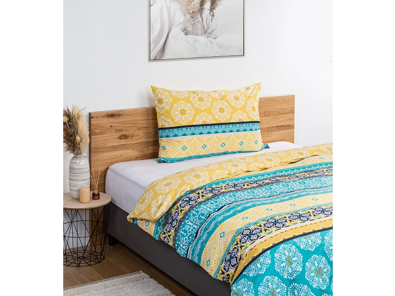 Bettwäsche EDWIN 160x210cm + 1*65x100cm Baumwolle