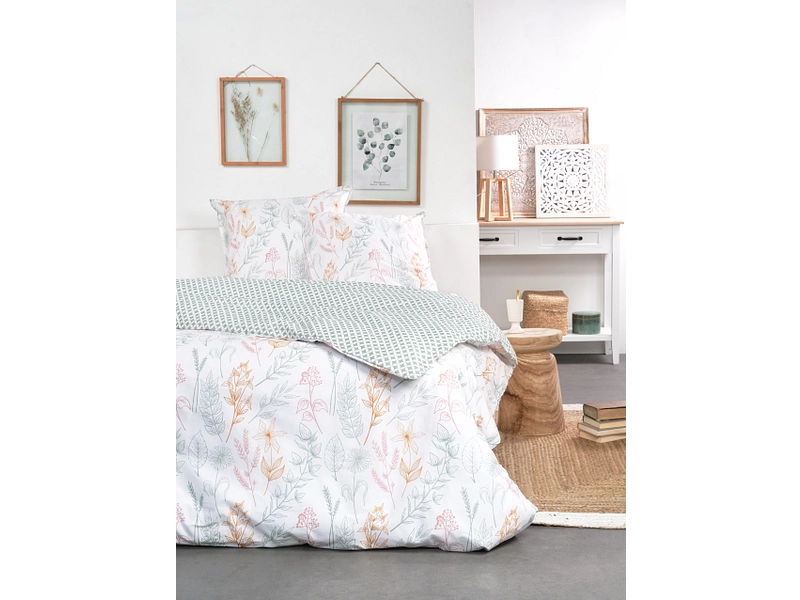 Bettwäsche SUNSHINE FLOWERS 160x210cm + 1*65x100cm Baumwolle