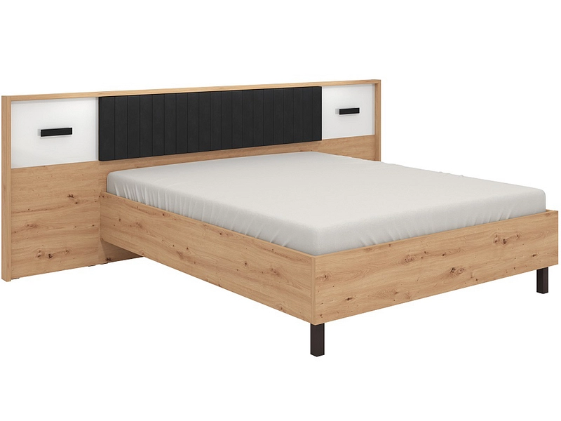 Bett PALMS 180x200cm artisan eiche