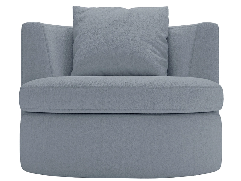 Poltrona PRADA Tessuto grigio