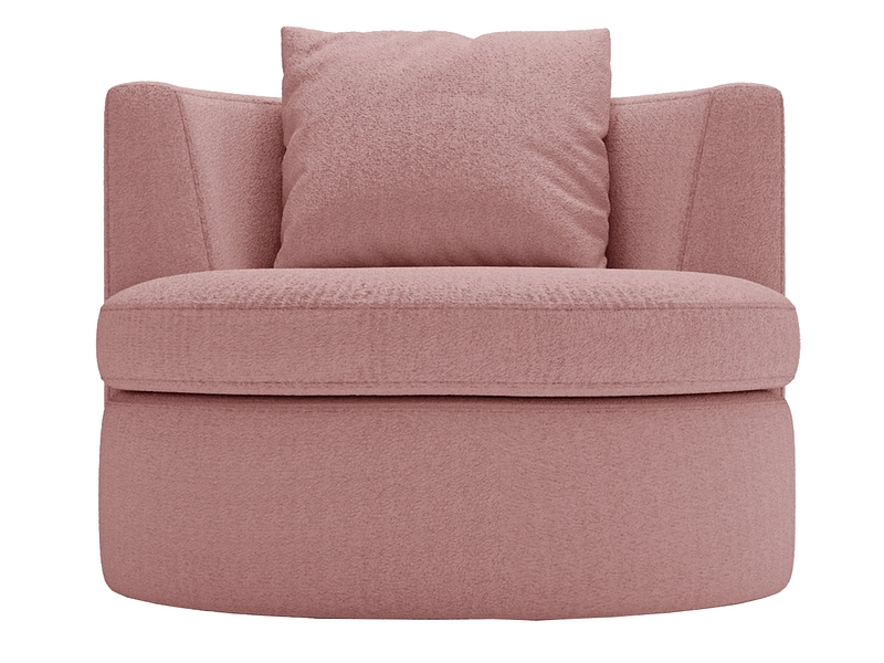 Poltrona PRADA Tessuto rosa