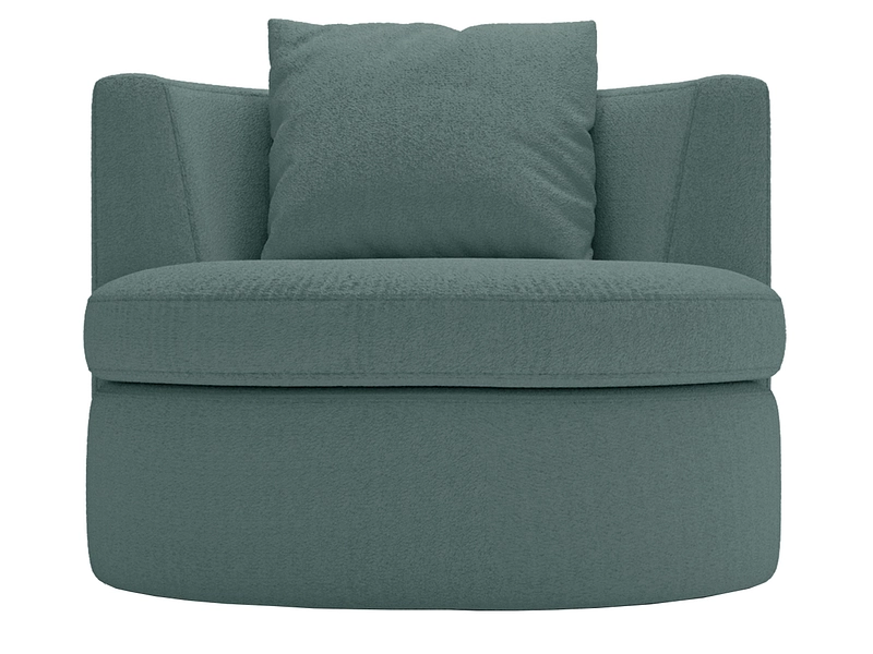 Fauteuil PRADA Tissu vert
