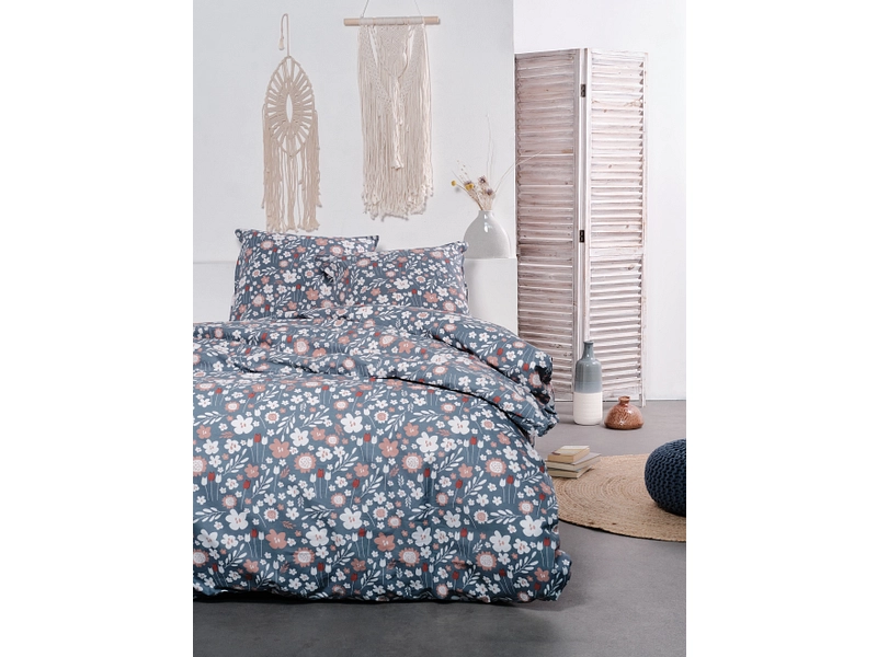 Bettwäsche SUNSHINE BOTANIK 200x210cm + 2*65x65cm Baumwolle