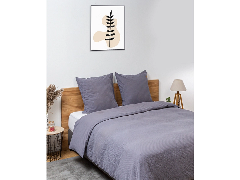 Bettwäsche SEERSUCKER 2x 65x65cm Baumwolle