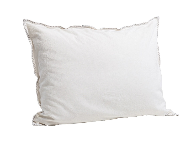 Pfulmenbezug PALOMA GREY 50x70cm Leinen