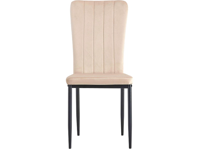 Stuhl PONY Samt taupe