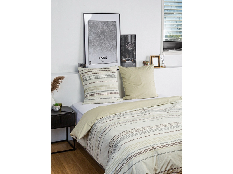 Bettwäsche SAMI 200x210cm + 2*65x65cm Baumwolle