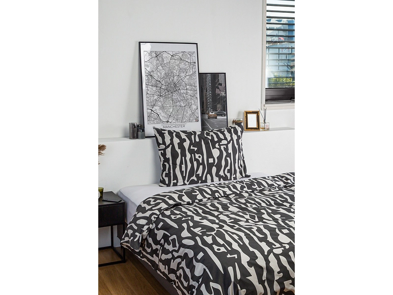 Bettwäsche SIMAO 160x210cm + 1*65x100cm Baumwollsatin