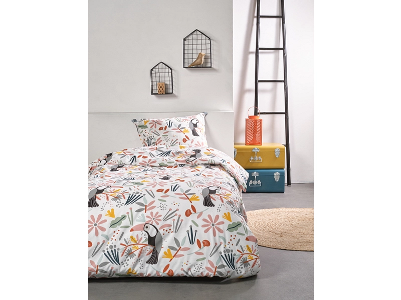 Bettwäsche HAPPY 160x210cm + 1*65x100cm Baumwolle