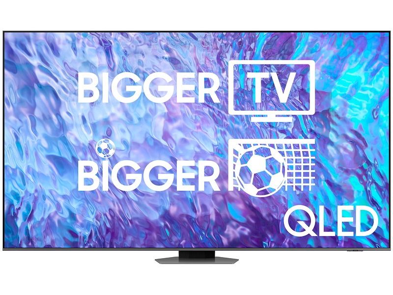 TV QLED SAMSUNG 98''/248 cm QE98Q80CATXZU, 4K