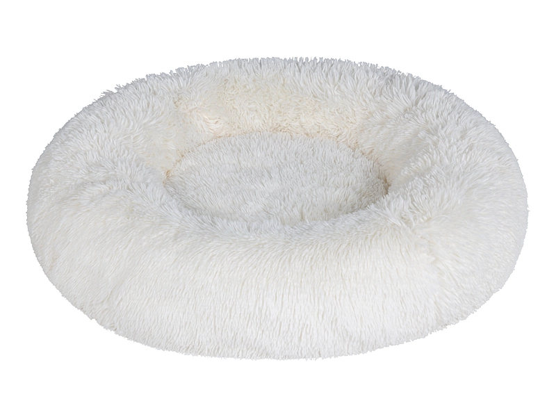 Hundebett DONNY 70x70x17cm stoff beige