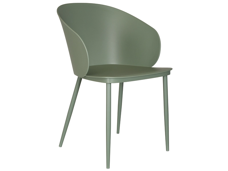 Stuhl MODERN Plastik grün