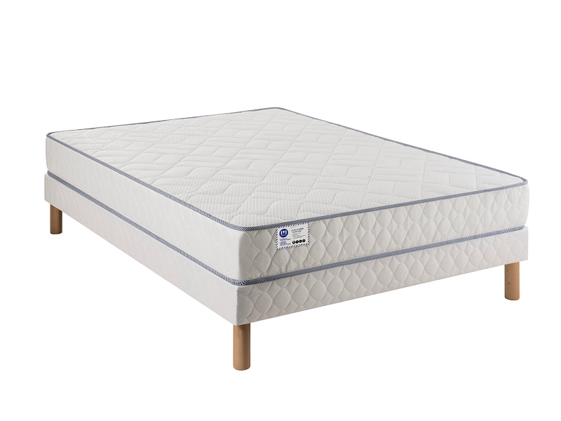 Set materasso e rete MERINOS SUPER DUO 140 cm x 200 cm Rigido