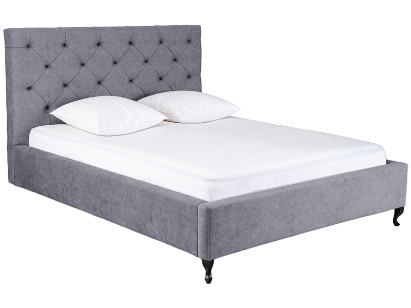 Bett NESTO 180x200cm grau