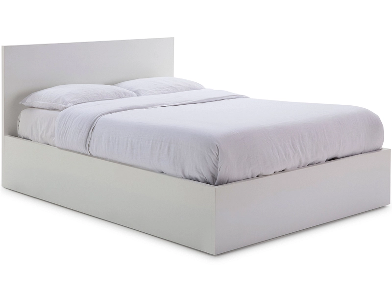 Bett KRONOS 160x200cm melamin weiss