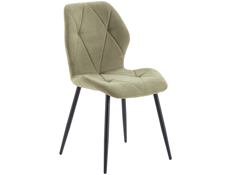 Stuhl LUNA Stoff grün