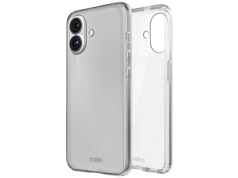 SBS Hülle iPhone 16 durchsichtig