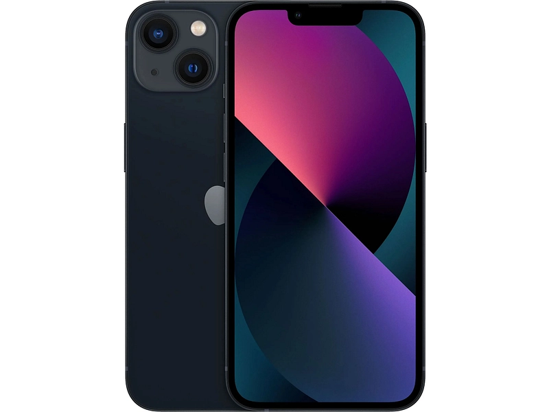 APPLE iPhone 13 schwarz Refurbished B 128GB 5G