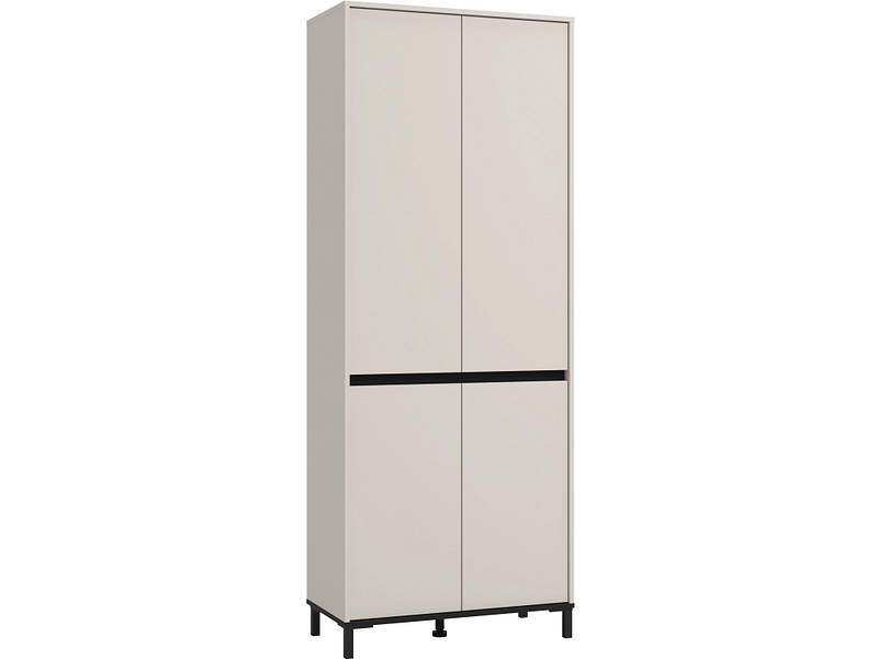 Schuhschrank ARIA 36 Paar Schuhe 4 Türen kaschmir