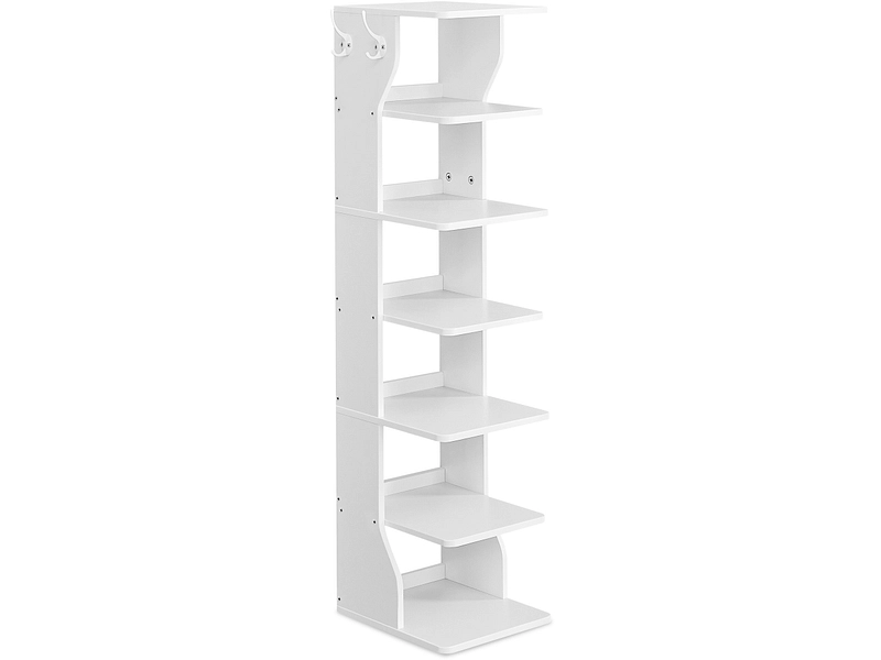 Schuhmöbel SONGMICS SADY 6 Paar Schuhe weiss