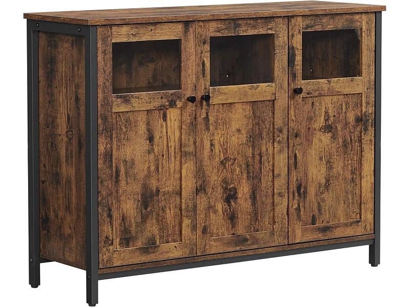 SONGMICS Sideboard RUSTIK 35x100x75cm