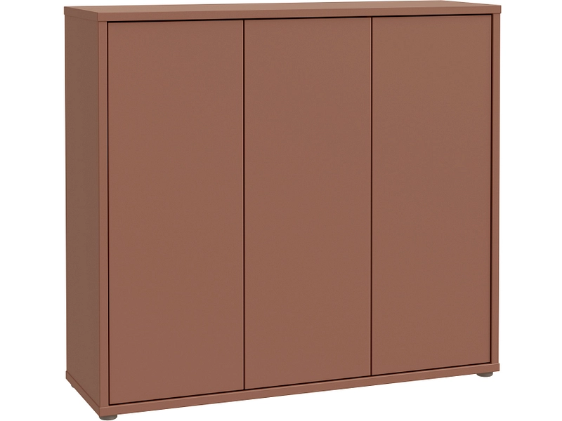 Schuhmöbel ALICE SPRINGS 20 Paar Schuhe 3 Türen terrakotta