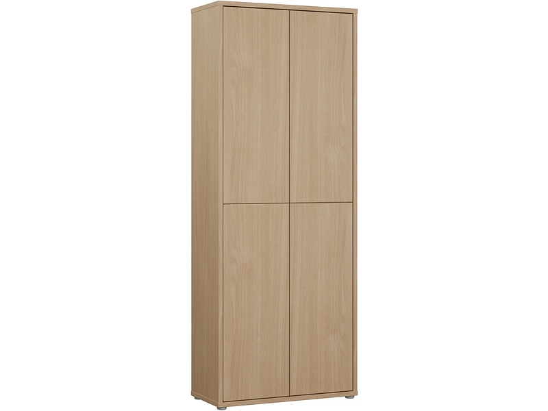 Schuhschrank ALICE SPRINGS 25 Paar Schuhe 4 Türen eiche