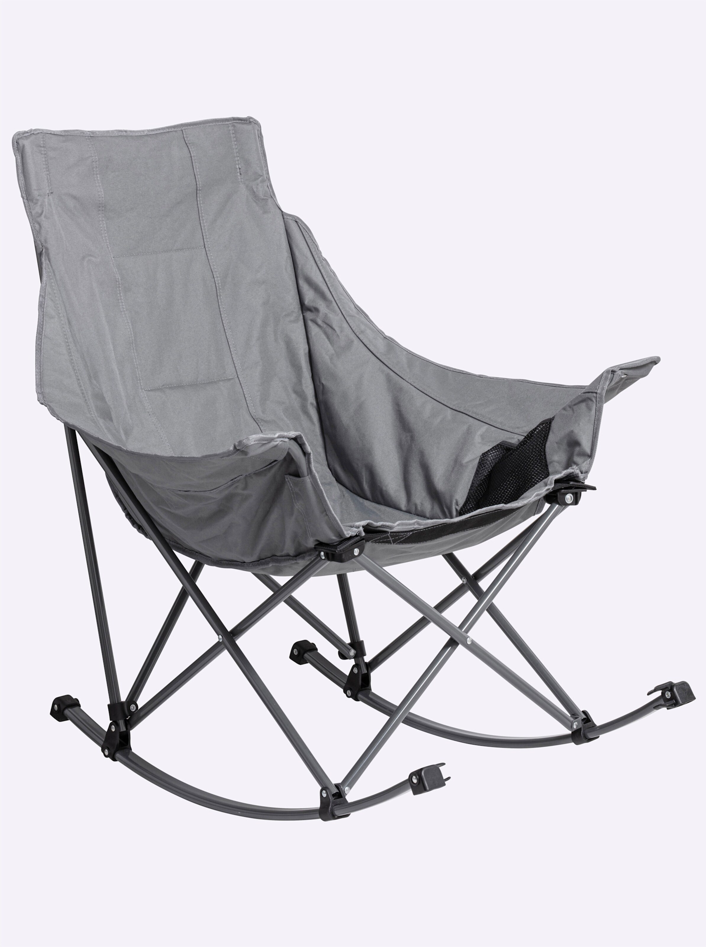 Falt-Schaukelstuhl in anthrazit von heine home