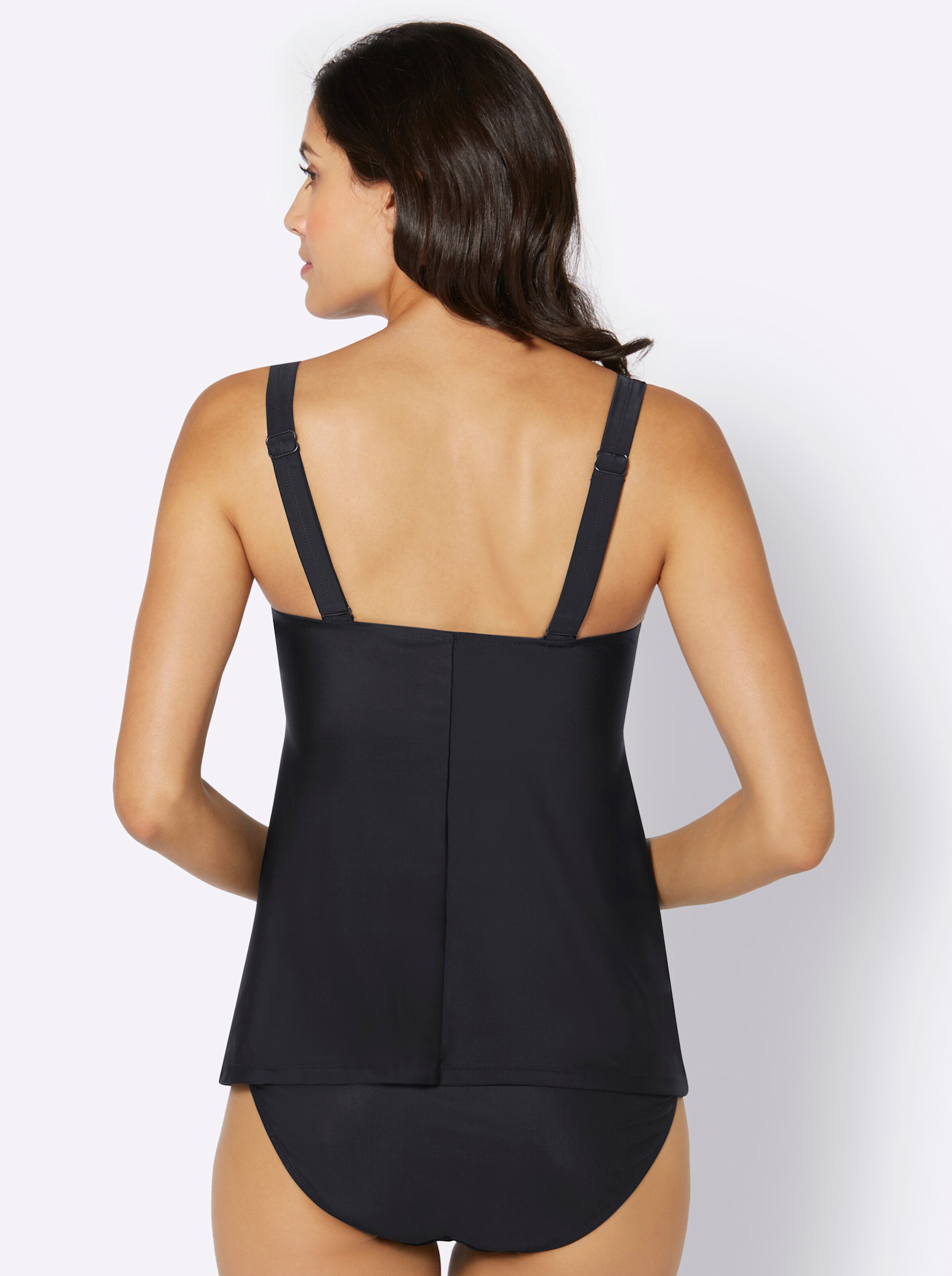 Tankini-Oberteil in schwarz-weiss von feel good