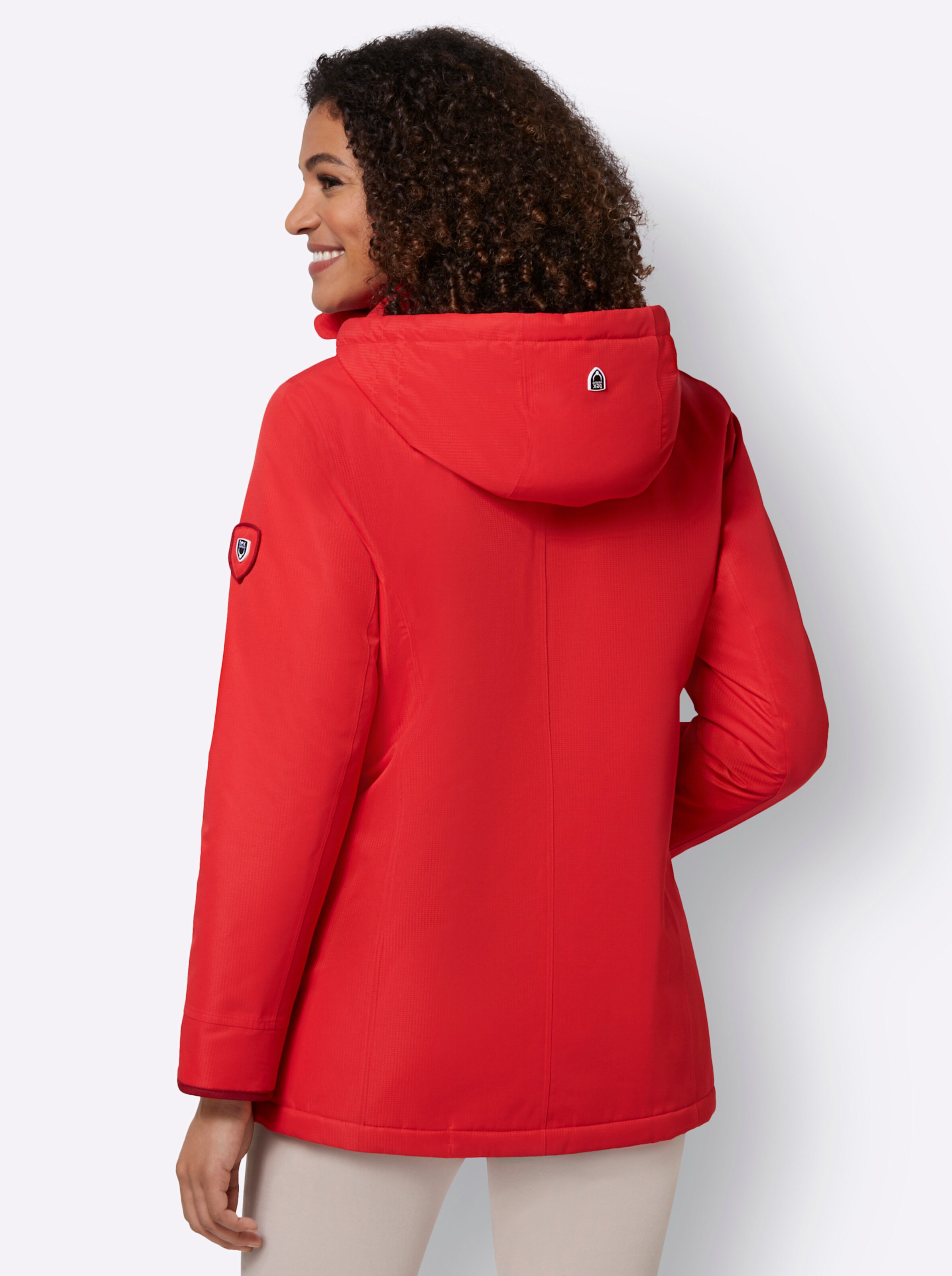 Jacke in erdbeere-dunkelrot von heine