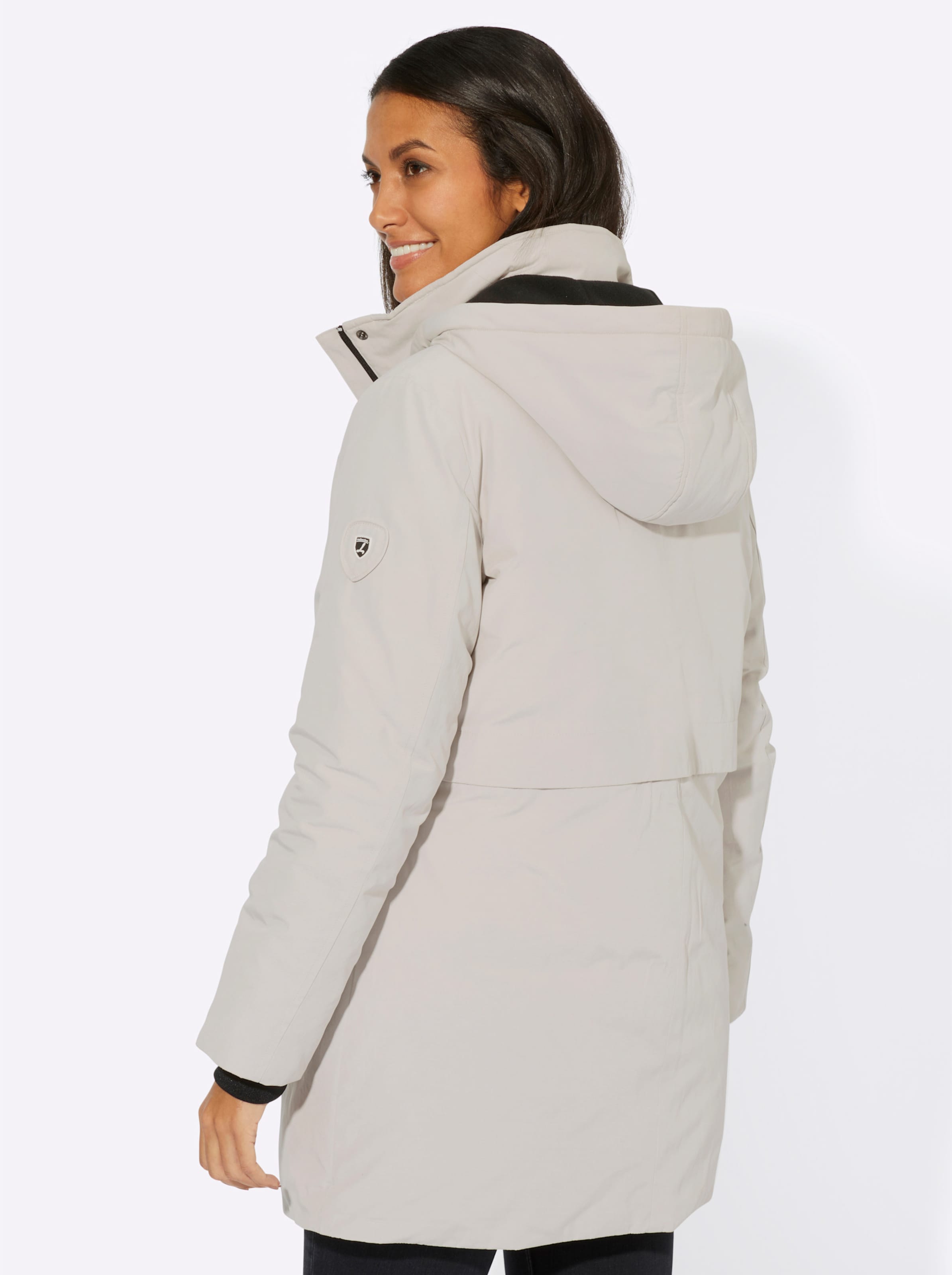 Jacke in hellgrau von heine