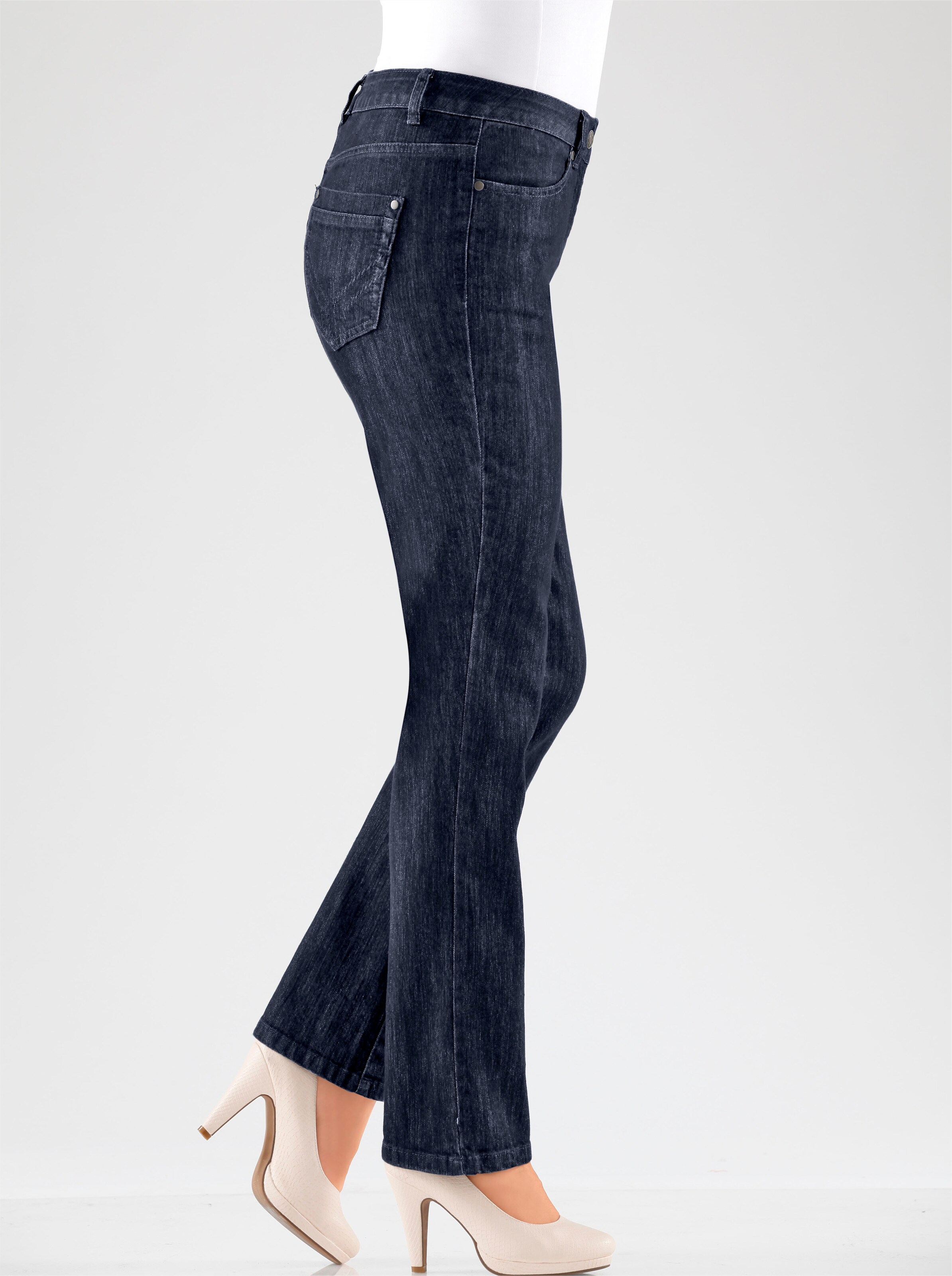 Gerade Jeans in dark blue von heine