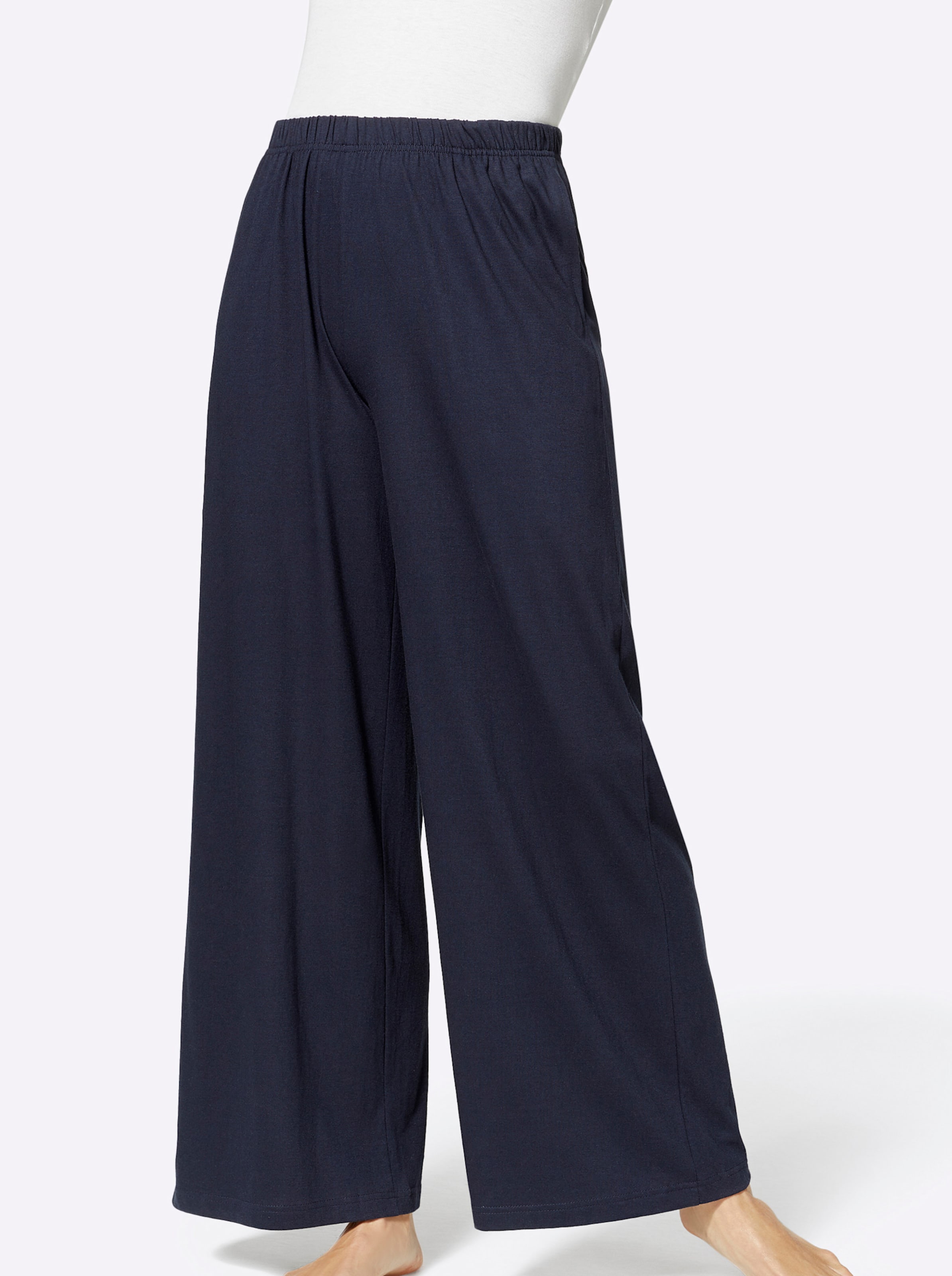 Hosen in marine + bordeaux von feel good