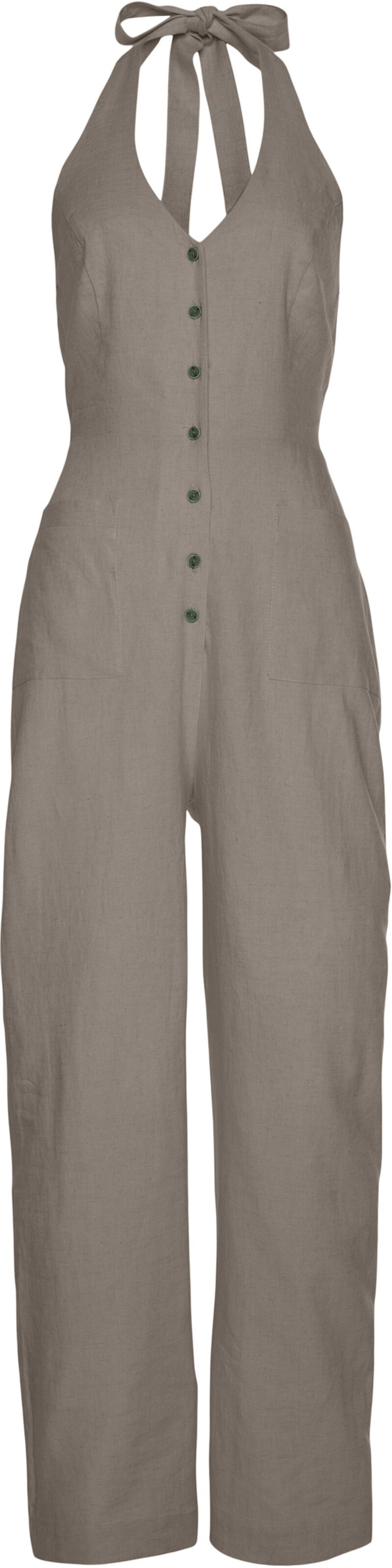 Neckholder-Overall in khaki von LASCANA