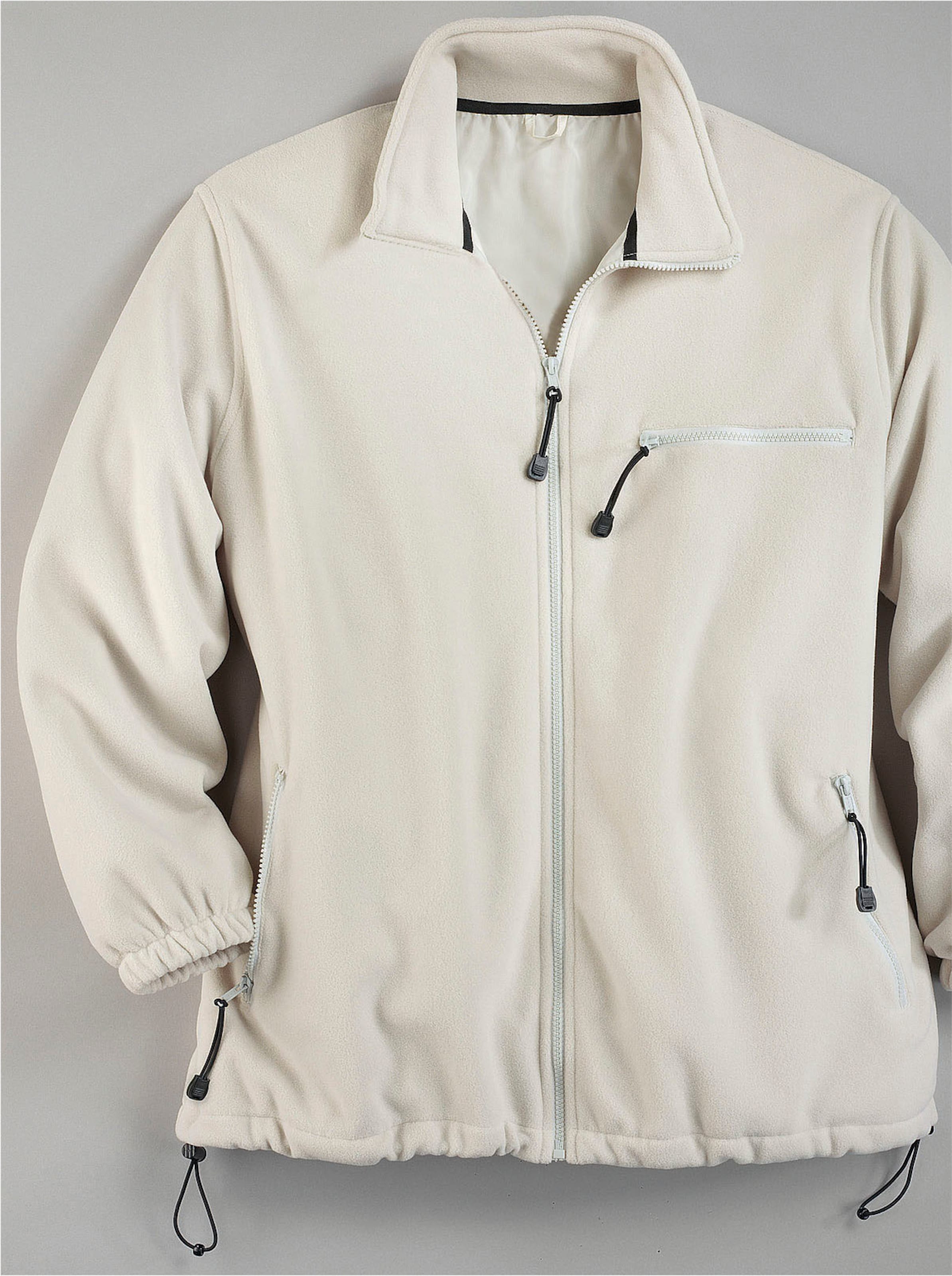 Fleece-Jacke in natur von heine