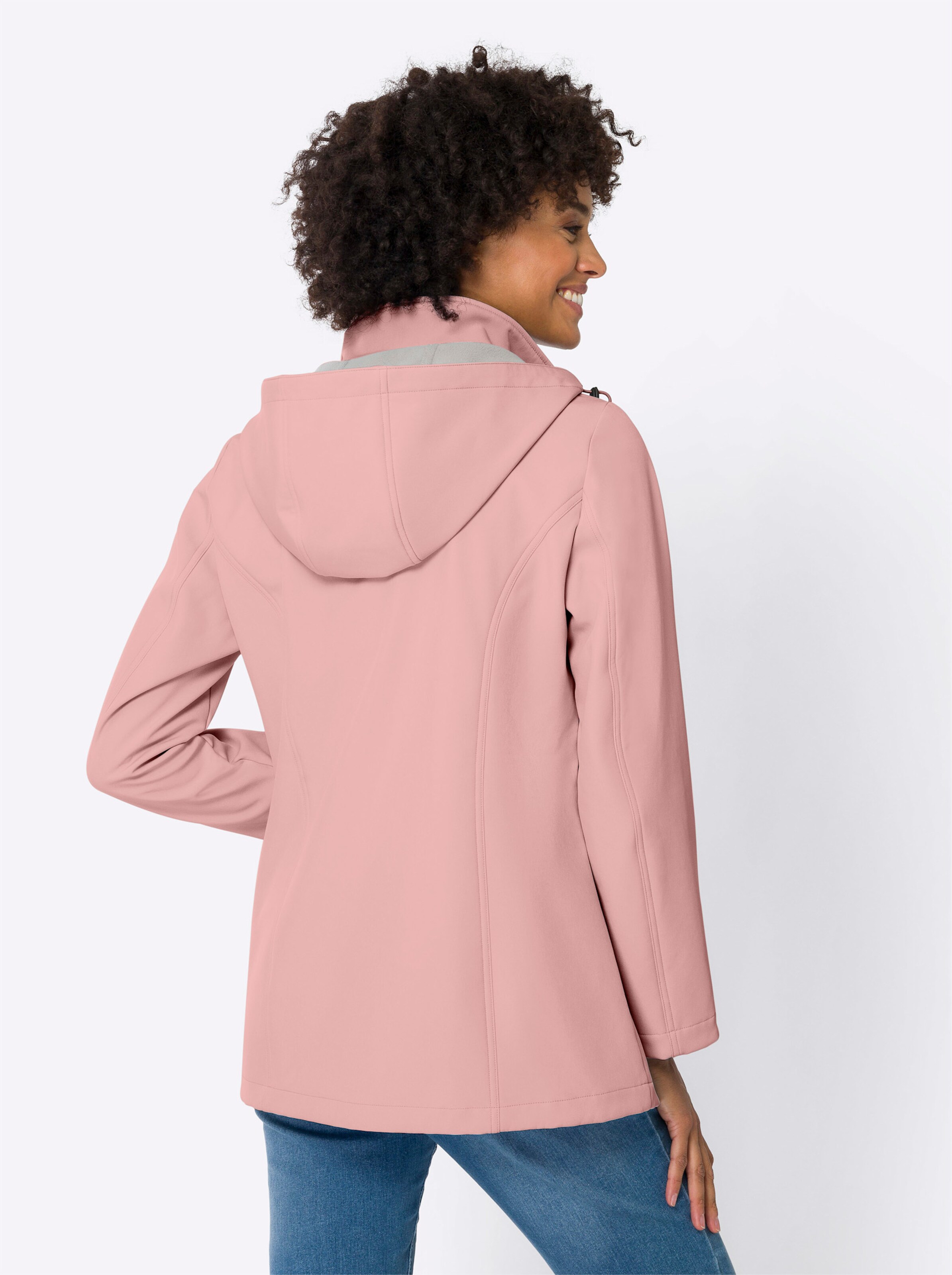 Softshell-Jacke in hortensie von heine
