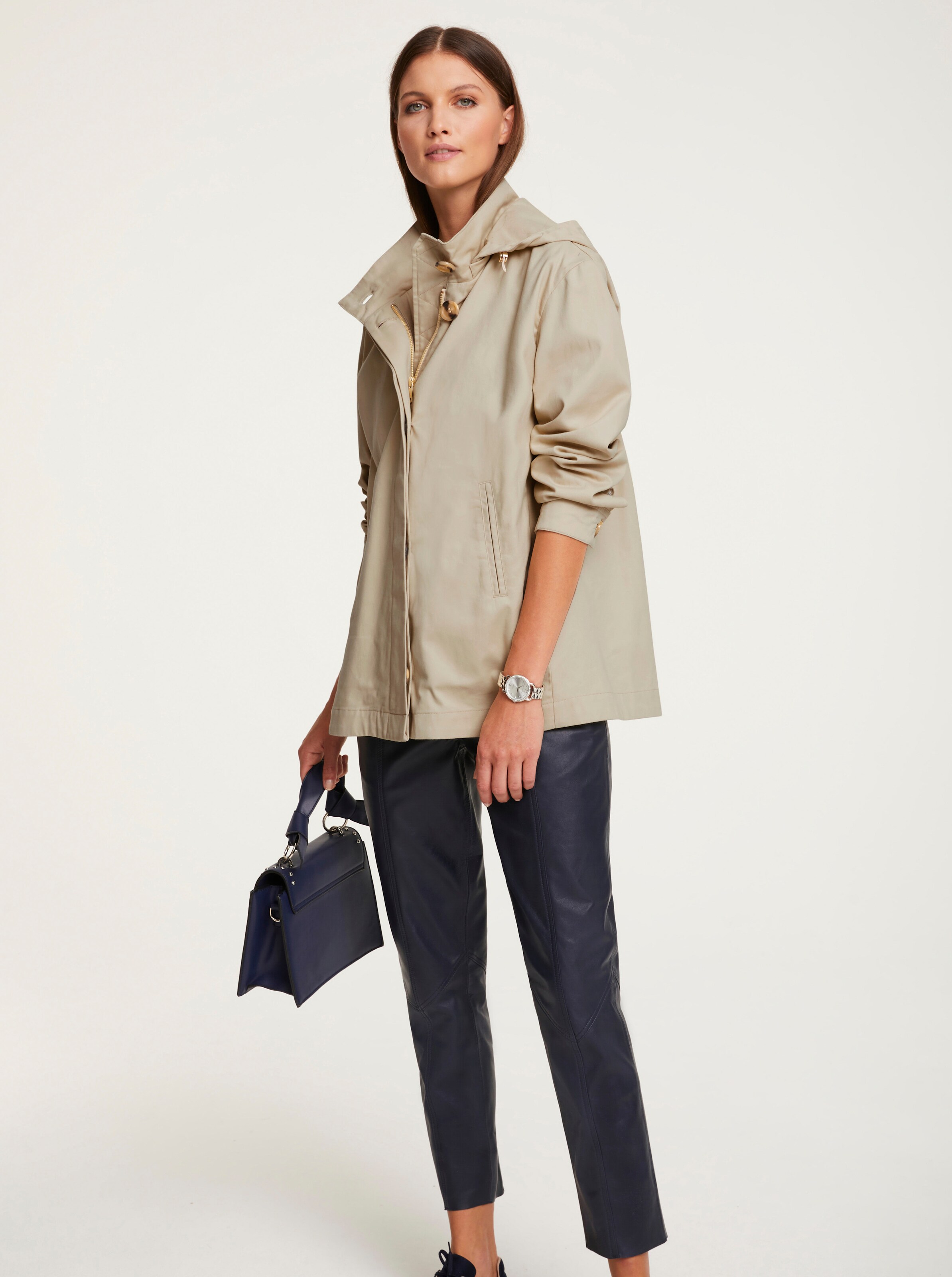 Jacke in sand von heine