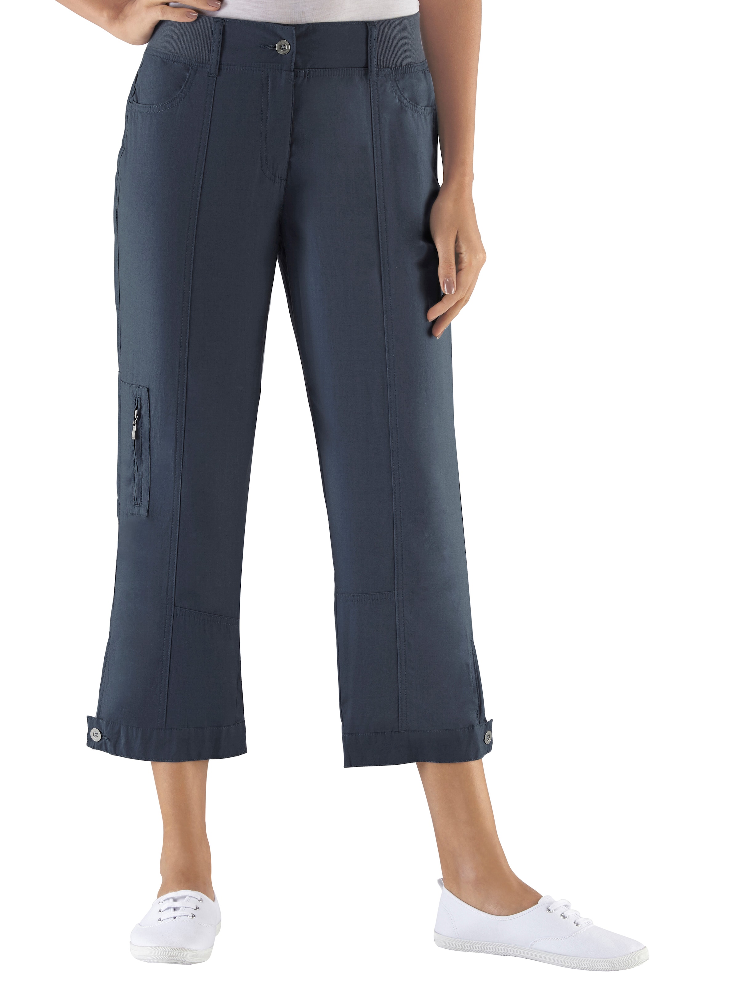 Stretch-Hose in jeansblau von heine