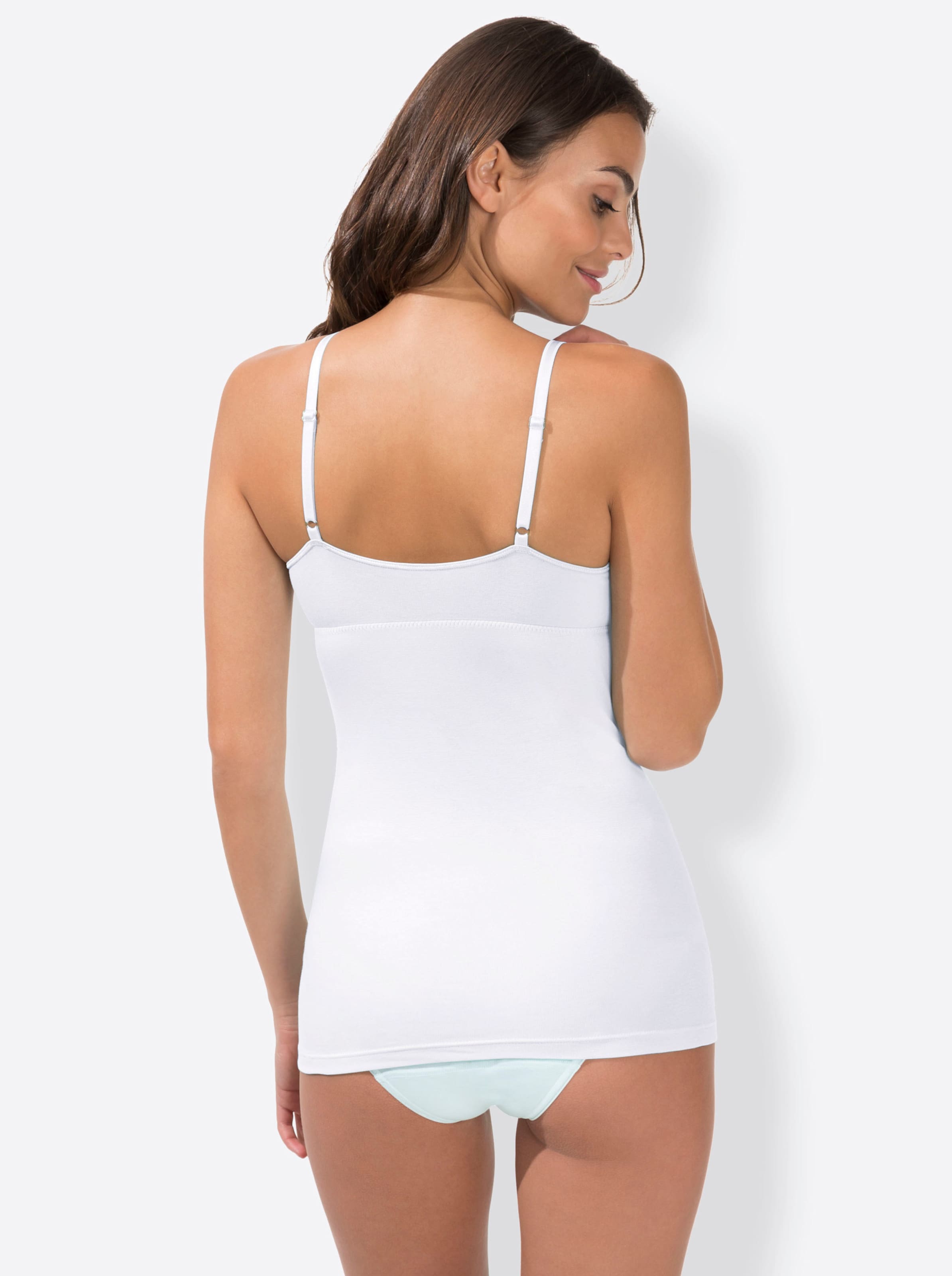 BH-Hemd in weiss von wäschepur